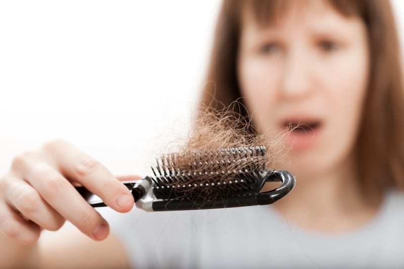 Tipos de queda de cabelo
